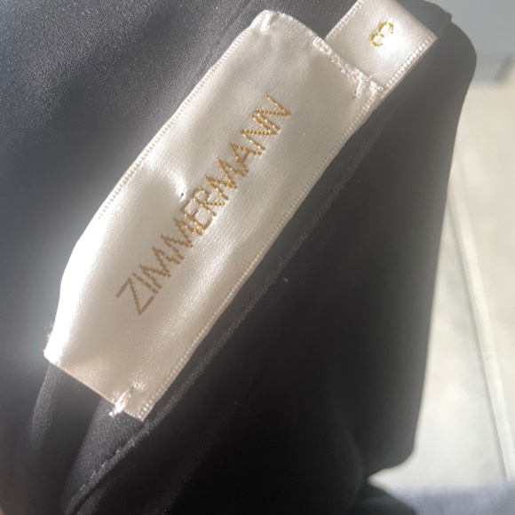 Ex Cond ZIMMERMANN black ladder dress size 3 - Picture 5 of 5